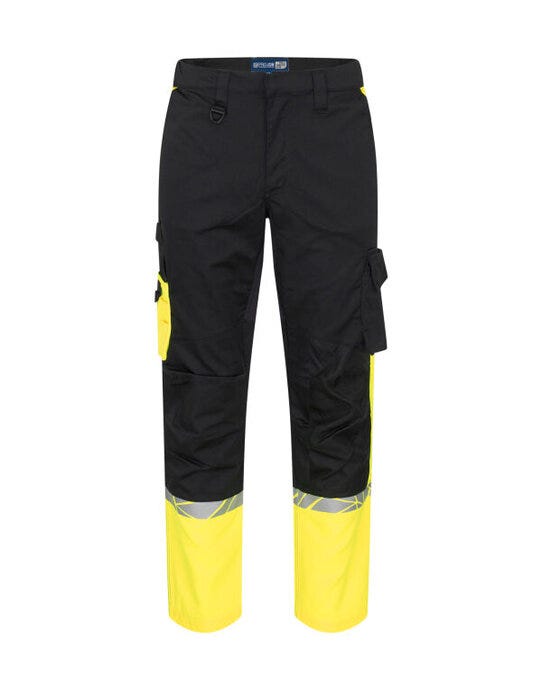 ProJob 7507 Service Pant - Black/Yellow