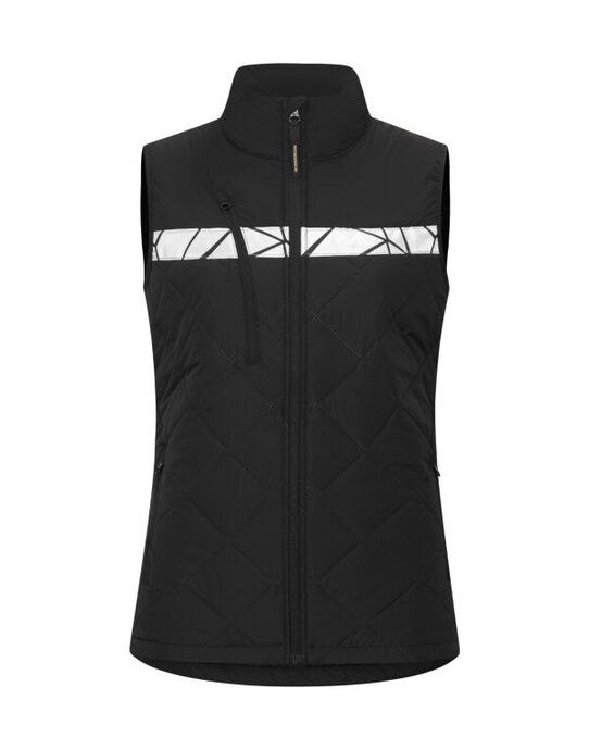 ProJob Progression 7701 Ladies Vest - Black/Black