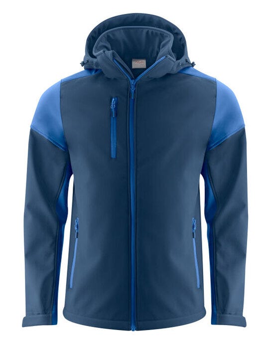 Men's Softshell - Navy/Cobalt