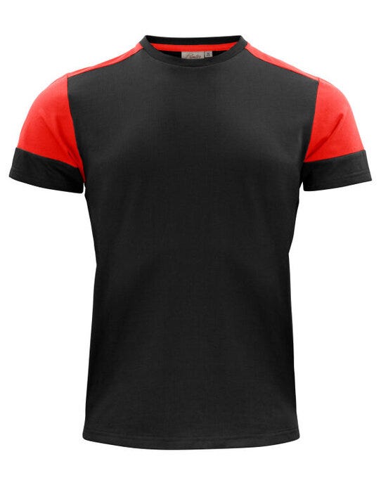 T-Shirt - Black/Red