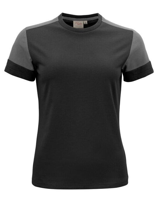 Ladies T-Shirt - Black/Anthracite