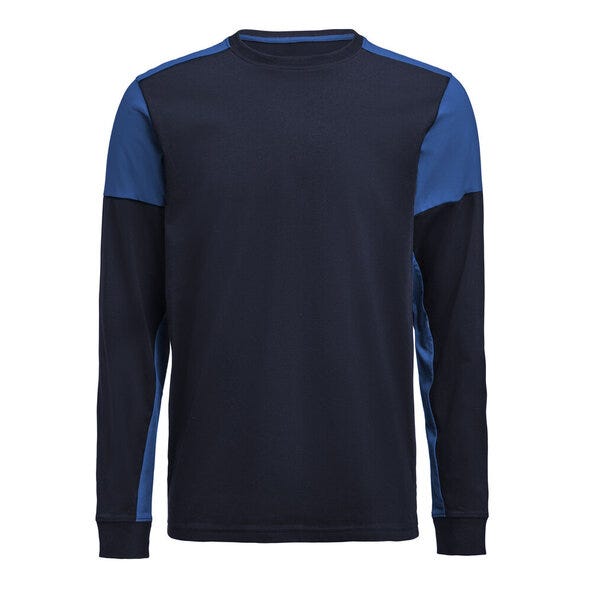 Long Sleeve T-Shirt - Navy/Cobalt
