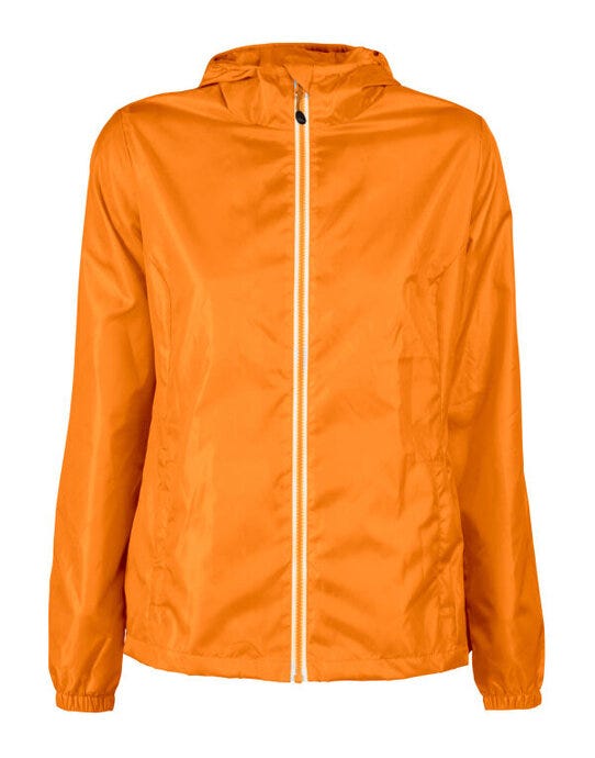 Ladies Fastplant Windbreaker - Bright Orange