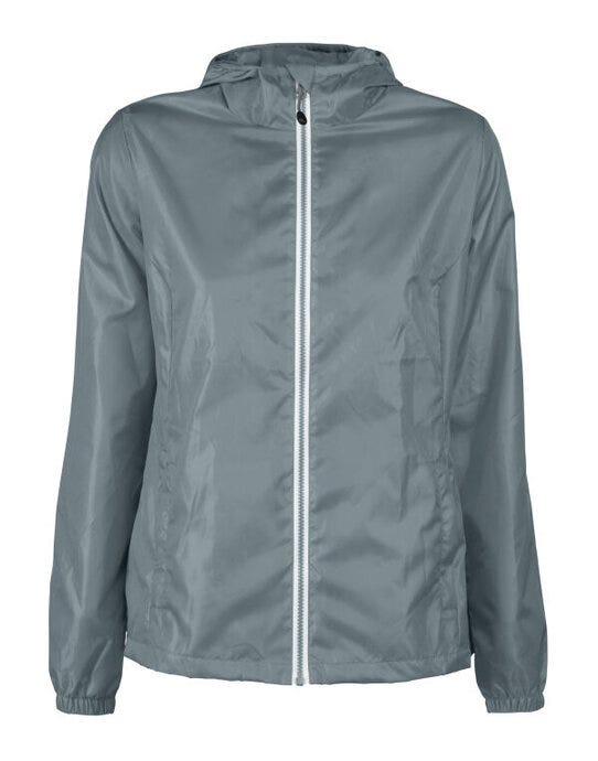 Ladies Fastplant Windbreaker - Metal Grey