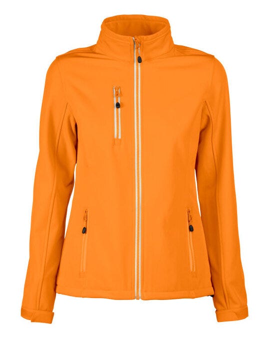 Ladies Vert Softshell Jacket - Bright Orange