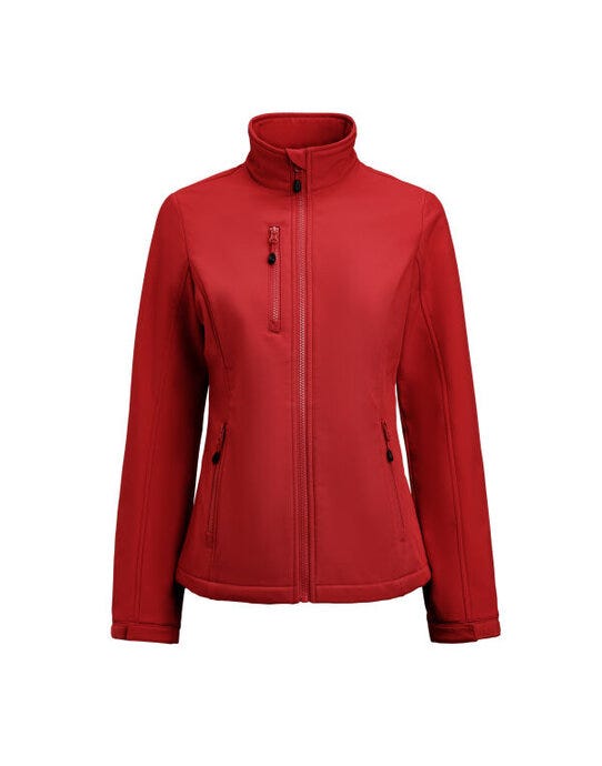 Ladies Airwalk Softshell - Red