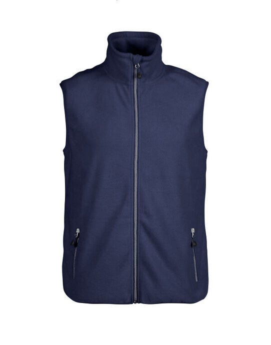 Sideflip Fleece Vest - Navy