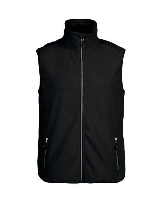 Sideflip Fleece Vest - Black