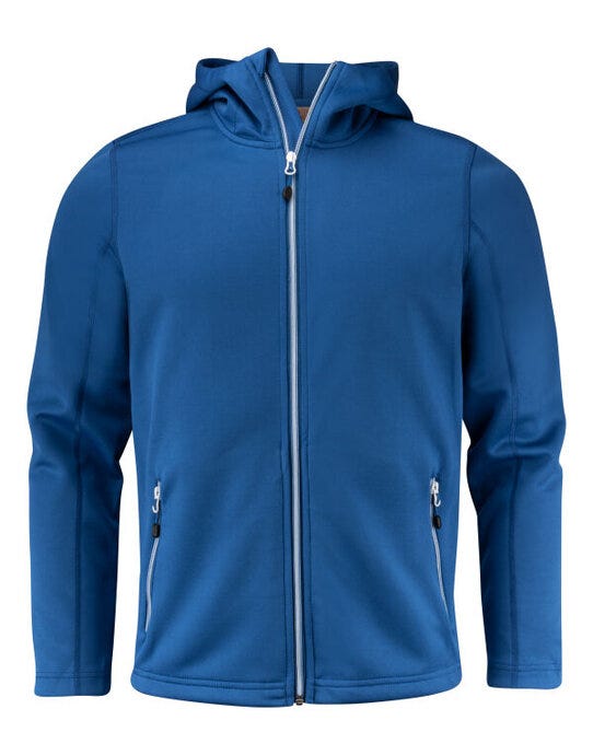 Layback Full Zip Hoodie - Bright Blue