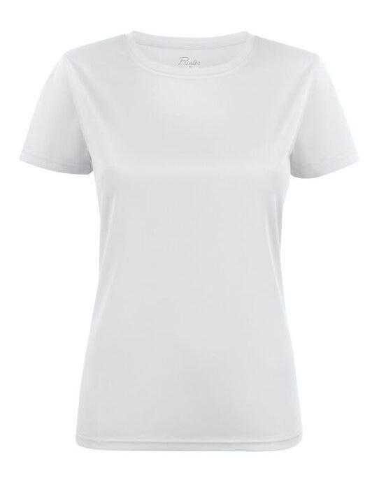 Ladies Run T-Shirt - White