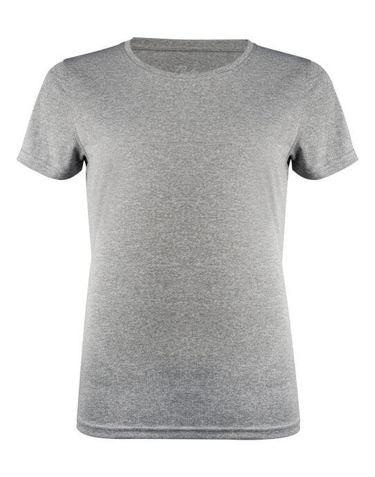 Ladies Run T-Shirt - Grey Melange