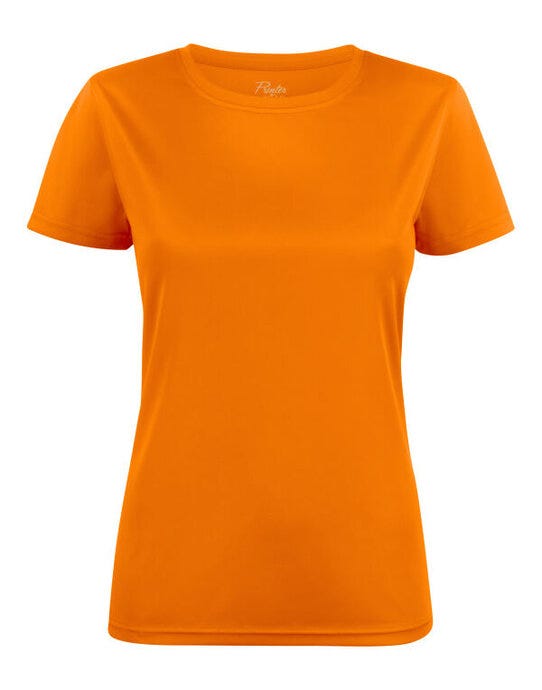 Ladies Run T-Shirt - Bright Orange