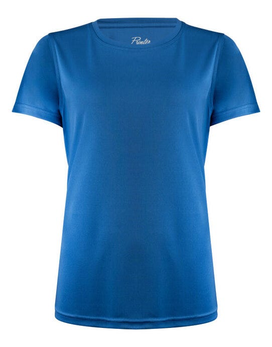 Ladies Run T-Shirt - Bright Blue