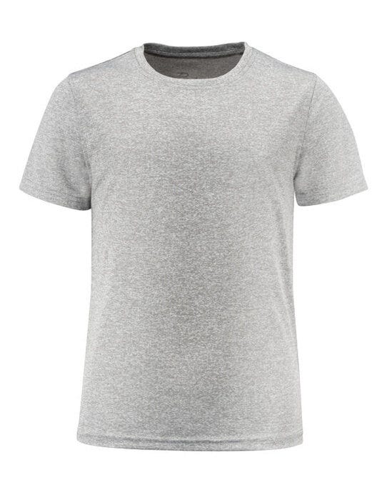 Run JR T-Shirt - Grey Melange