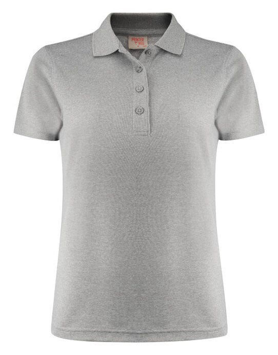 Ladies Smash Polo Shirt - Grey Melange