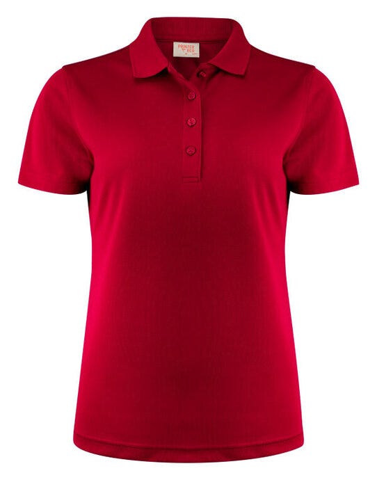 Ladies Smash Polo Shirt - Red