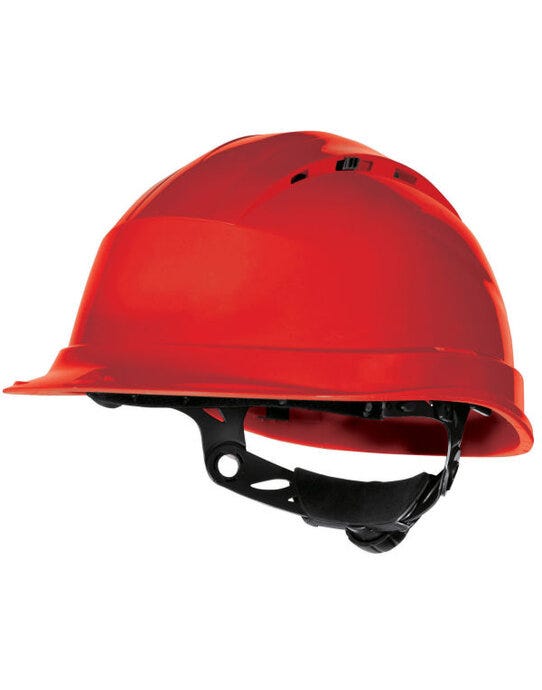 Quartz Rotor® Safety Helmet - Red