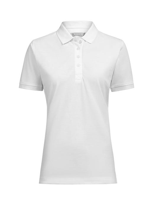 Ladie Supreme Classic Polo - White