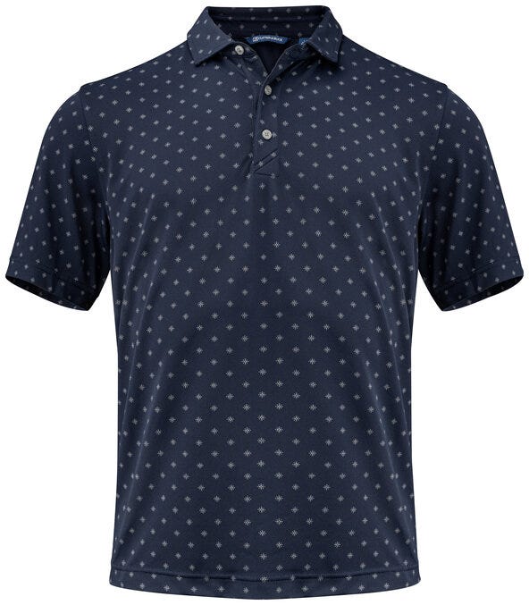 C&B Virtue Polo Printed - Dark Navy