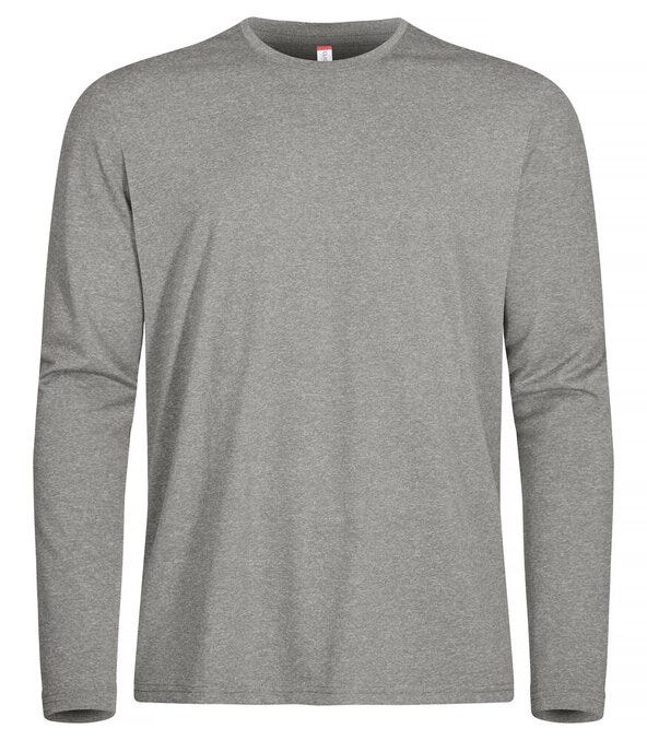 Basic Active-T L/S - Grey Melange