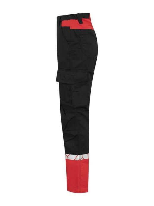ProJob Progression 7511 Ladie Servicepnt - Black/Red