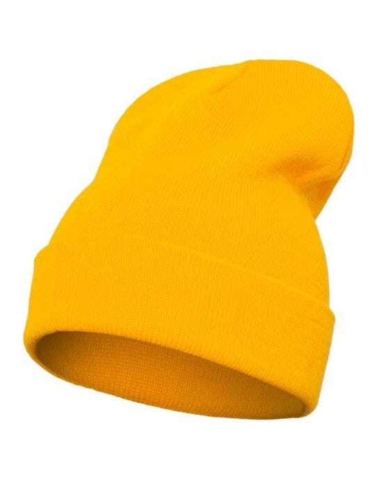 YP Cuffed Knit Beanie - Gold