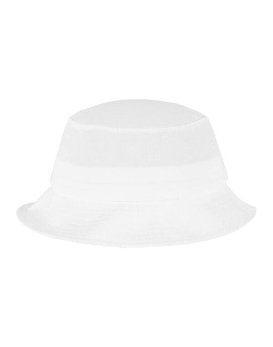 Cotton Twill Bucket Hat - White