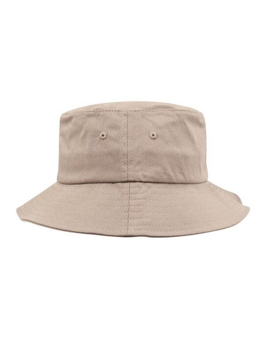 Cotton Twill Bucket Hat - Khaki