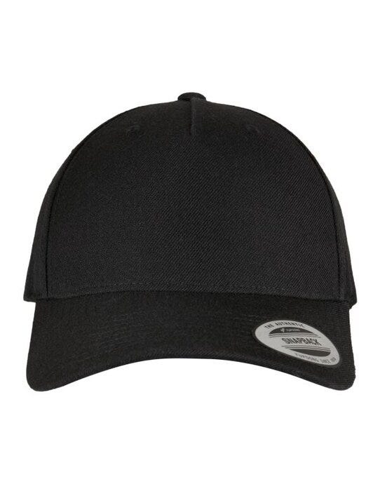 YP Classics 5 Panel Premium Cap - Black