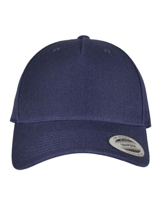 YP Classics 5 Panel Premium Cap - Navy