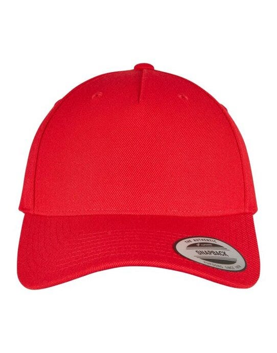 YP Classics 5 Panel Premium Cap - Red