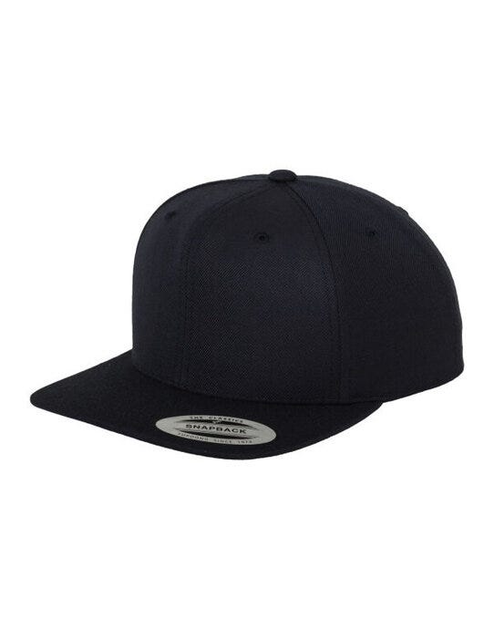 Classic Snapback Cap - Dark Navy
