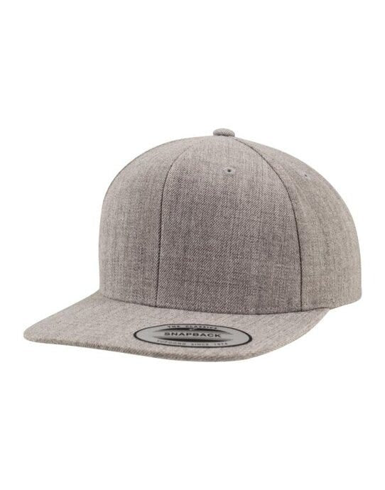 Classic Snapback Cap - Heather/Heather