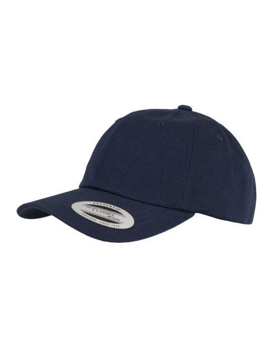 Low Profile Cotton Twill Cap - Navy