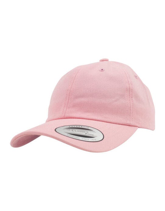 Low Profile Cotton Twill Cap - Pink