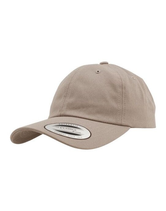 Low Profile Cotton Twill Cap - Khaki