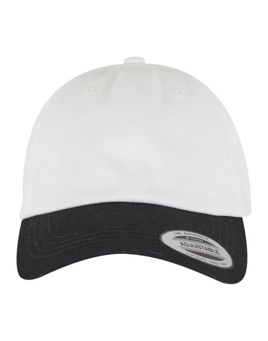 Low Profile 2-Toned Classic Cap - White/Black