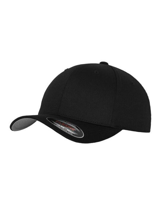 Wooly Combed Cap - Black