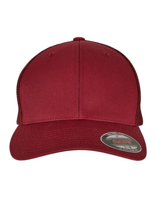 Mesh Trucker - Cranberry