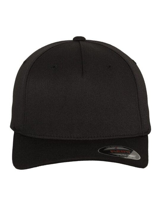 5 Panel Cap - Black