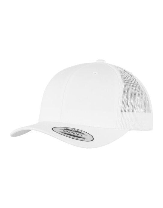 Retro Trucker Cap - White