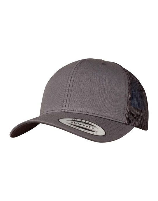 Retro Trucker Cap - Dark Grey