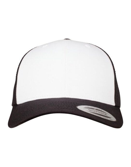 Retro Trucker Colored Front - Black/White/Black