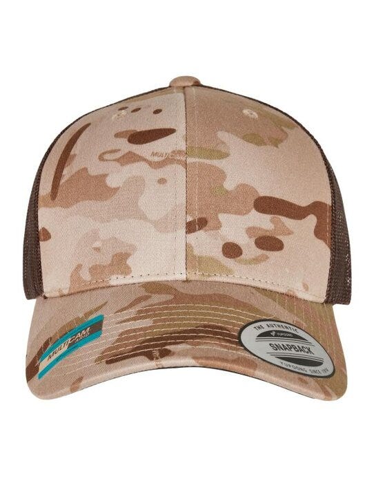 Retro Trucker Multicam - Arid/Brown