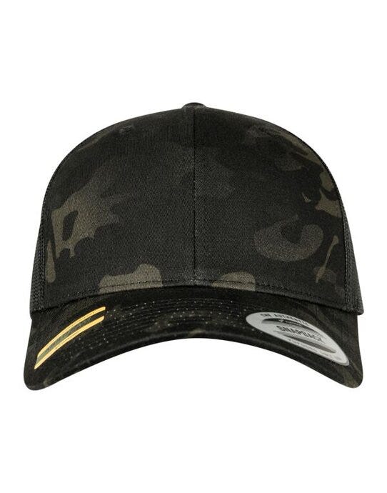 Retro Trucker Multicam - Black Multicam