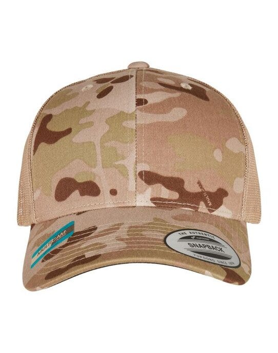Retro Trucker Multicam - Multicam Arid/Tan