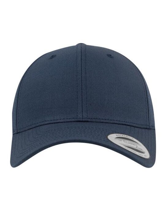 Curved Classic Snapback Cap - Navy