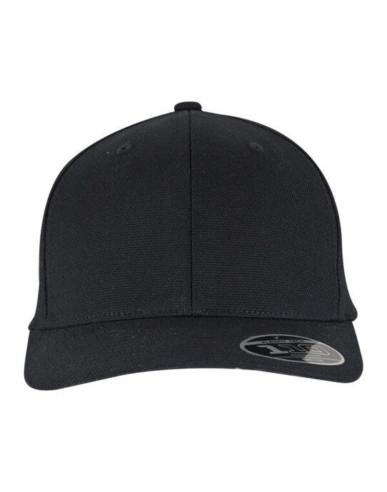 110 Curved Snapback - Black