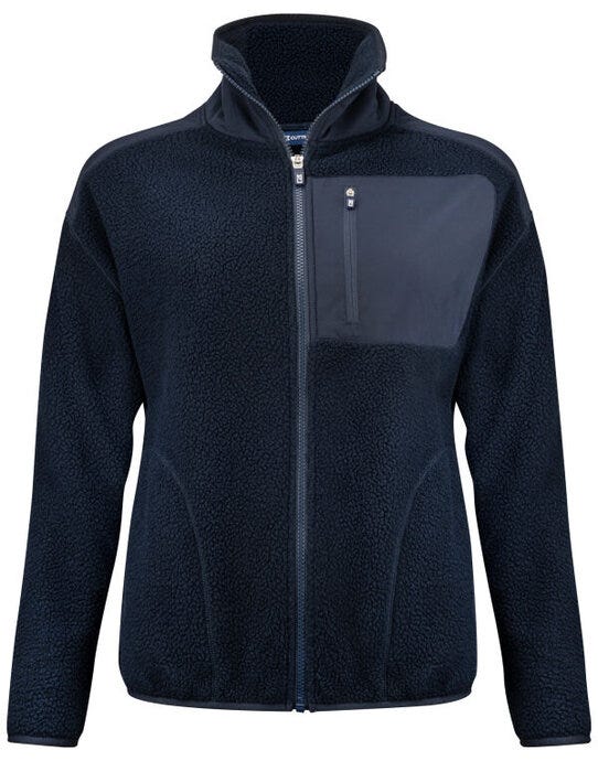 C&B Ladies Cascade Sherpa Fleece - Dark Navy