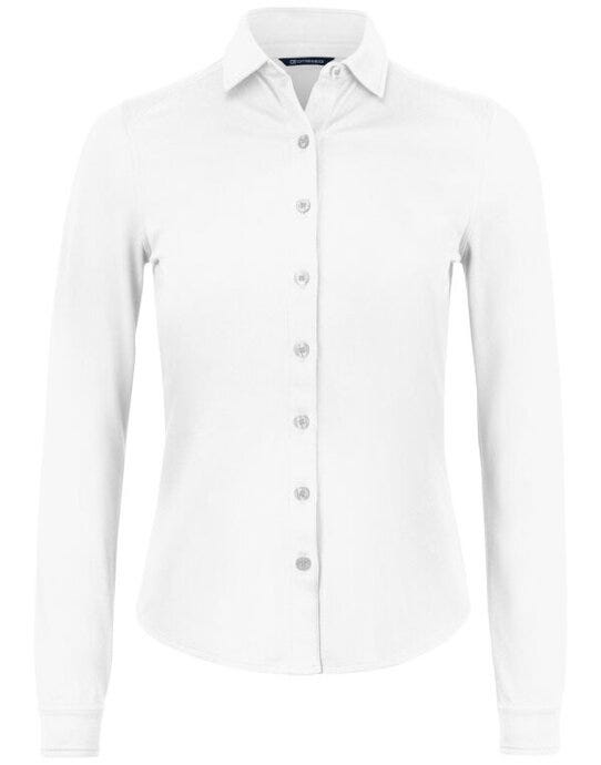 C&B Ladies Advantage Shirt - White